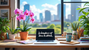 découvrez des astuces pratiques et des idées inspirantes pour personnaliser votre espace de travail. apprenez à créer un environnement motivant qui stimule votre productivité et votre créativité. transformez votre bureau en un lieu agréable et efficace où il fait bon travailler.